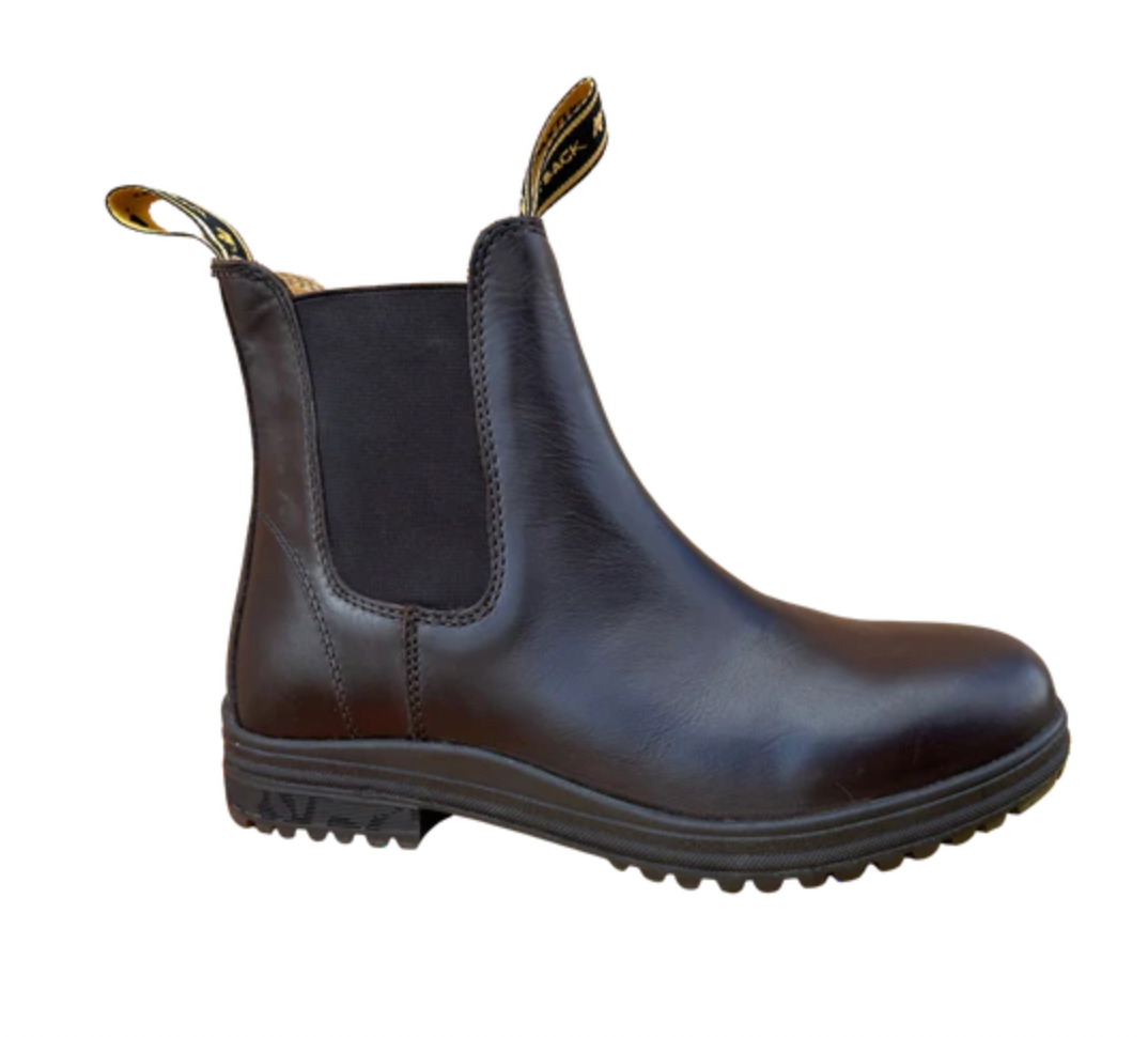 Town & Country Leather Pull on Boots - Dark Brown | Countryside Gear