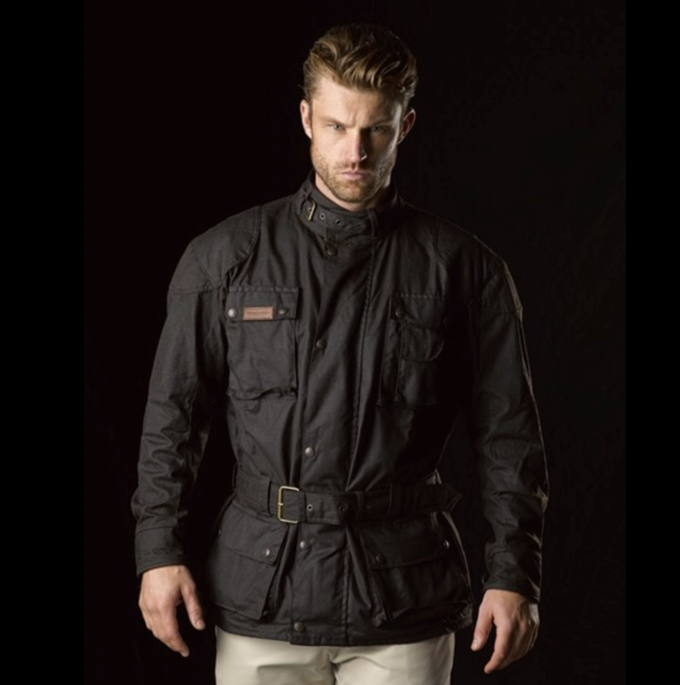 The Raglan Men's Waterproof Oilskin Coat