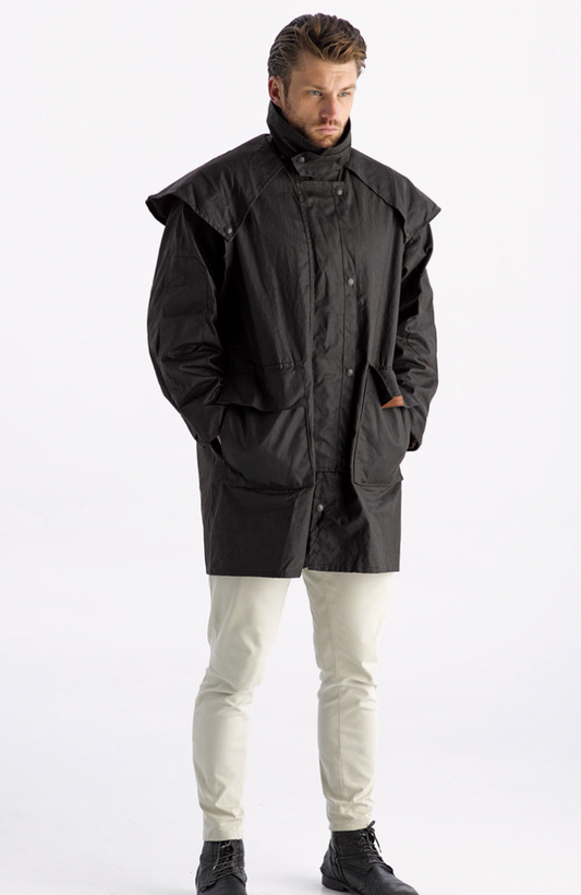 The Cardrona - 3 Quarter Oilskin Standard Coat